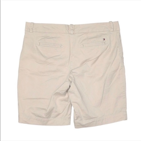 Tommy Hilfiger size 12 tan chino khaki shorts - Picture 2 of 2